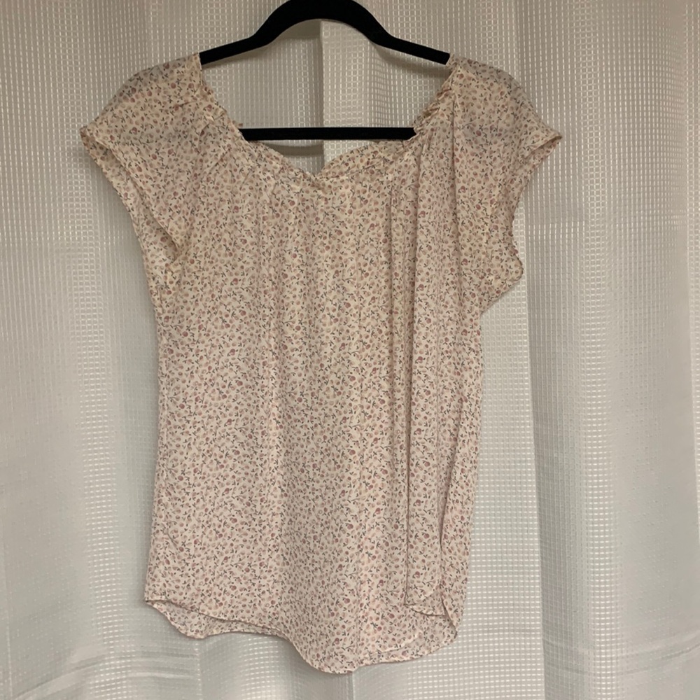 LC Lauren Conrad Short Sleeve Blouse